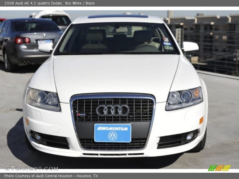 Ibis White / Black 2008 Audi A6 4.2 quattro Sedan