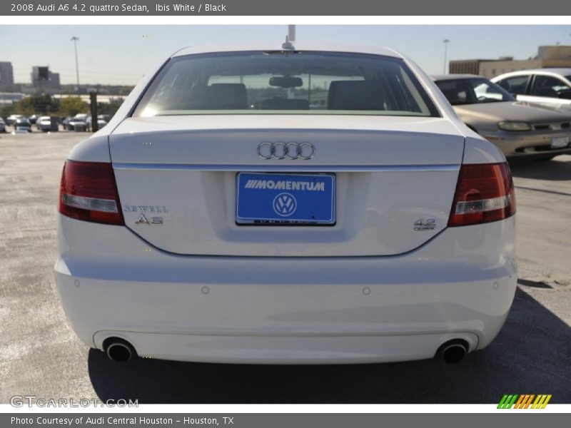 Ibis White / Black 2008 Audi A6 4.2 quattro Sedan