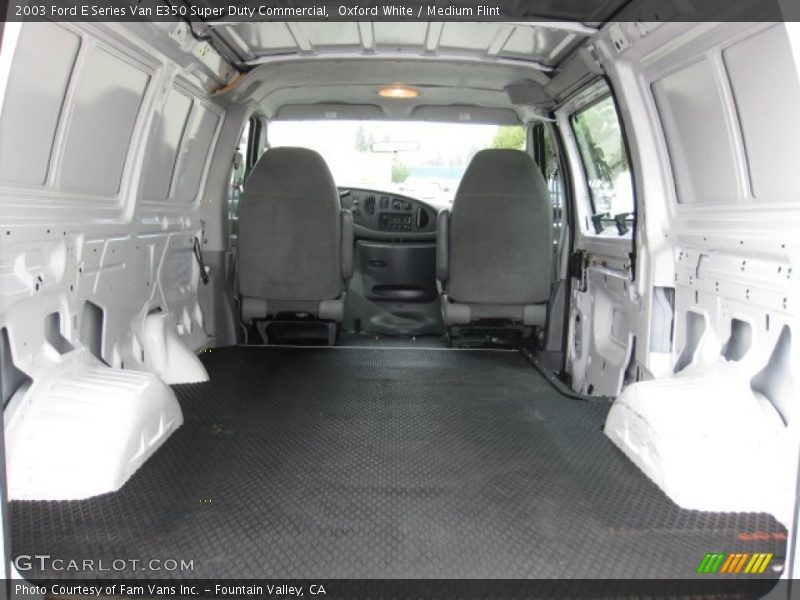 Oxford White / Medium Flint 2003 Ford E Series Van E350 Super Duty Commercial