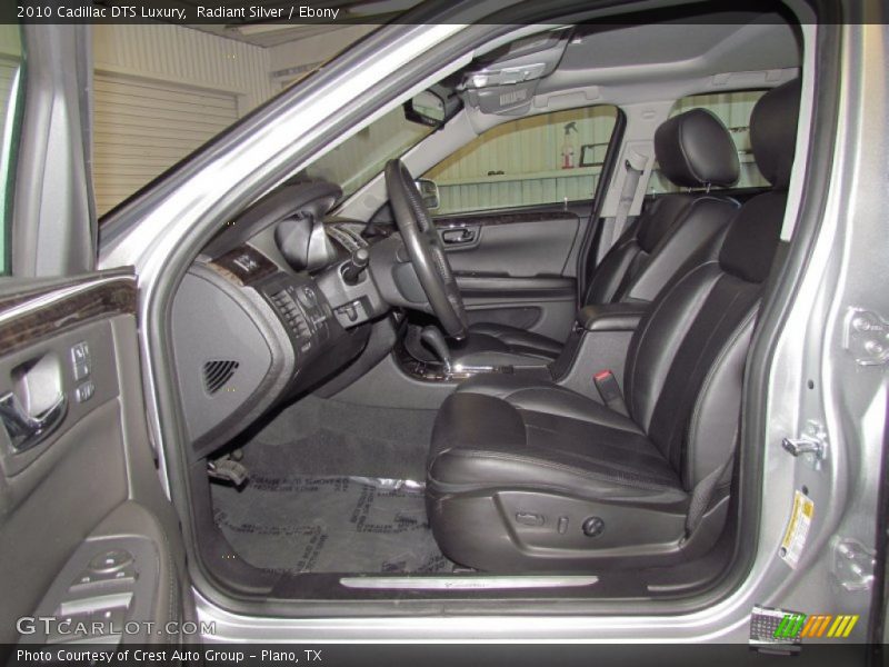 Radiant Silver / Ebony 2010 Cadillac DTS Luxury