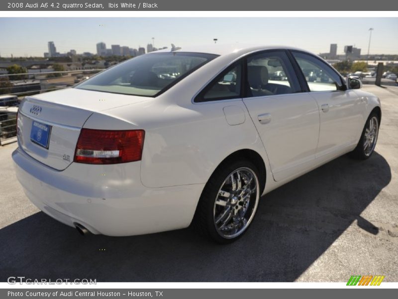 Ibis White / Black 2008 Audi A6 4.2 quattro Sedan