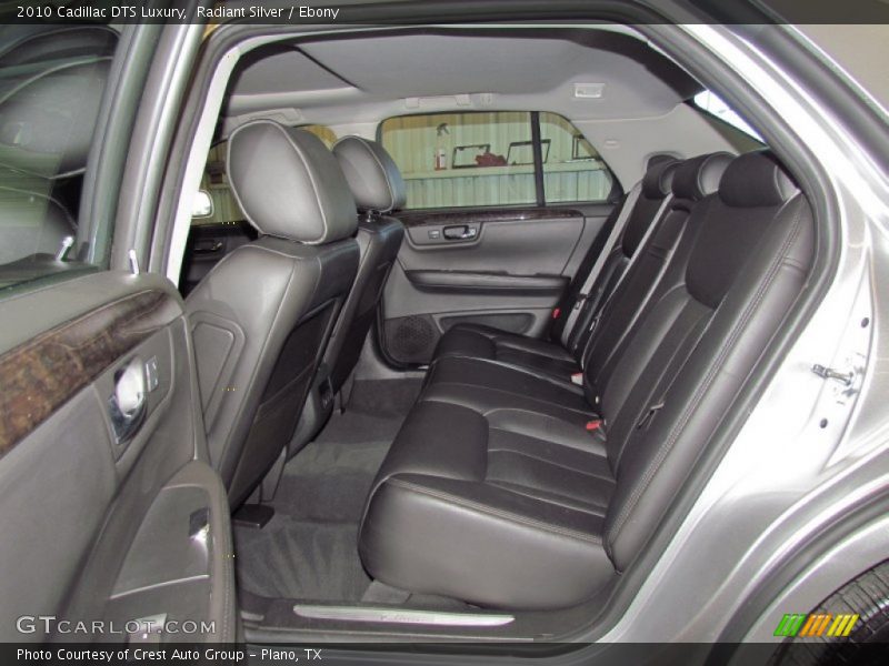 Radiant Silver / Ebony 2010 Cadillac DTS Luxury