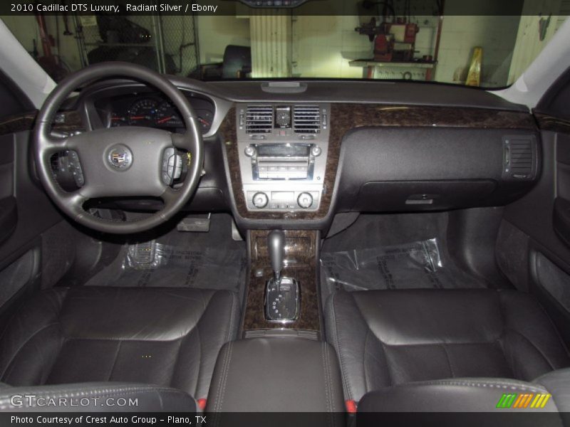 Radiant Silver / Ebony 2010 Cadillac DTS Luxury