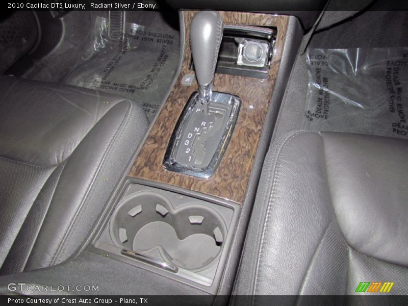 Radiant Silver / Ebony 2010 Cadillac DTS Luxury