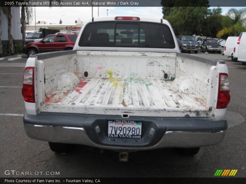 Natural White / Dark Gray 2005 Toyota Tundra SR5 TRD Access Cab 4x4