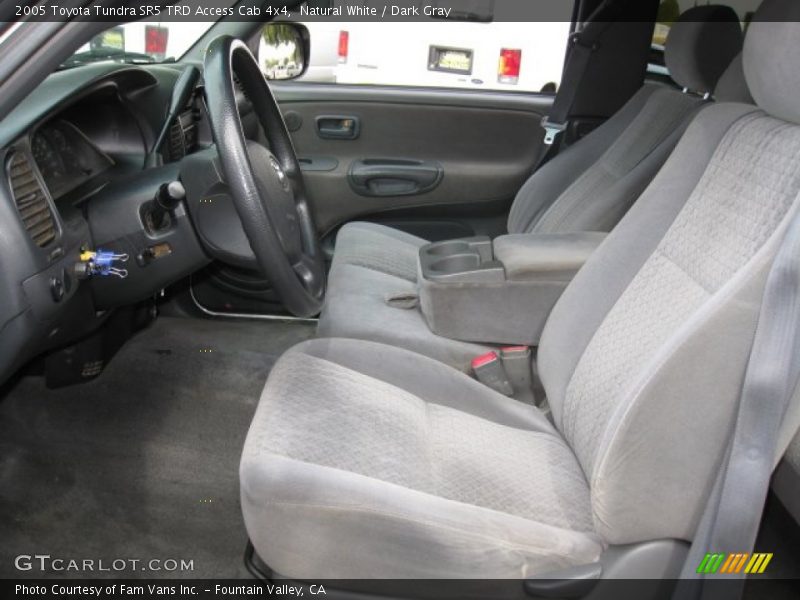 Natural White / Dark Gray 2005 Toyota Tundra SR5 TRD Access Cab 4x4