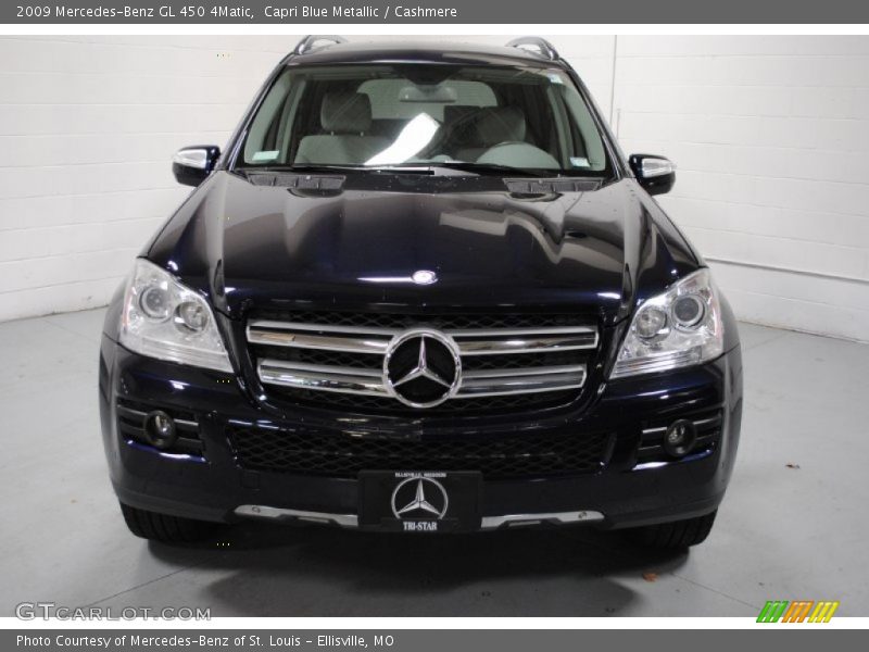 Capri Blue Metallic / Cashmere 2009 Mercedes-Benz GL 450 4Matic