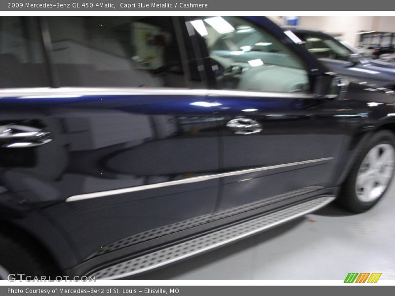 Capri Blue Metallic / Cashmere 2009 Mercedes-Benz GL 450 4Matic