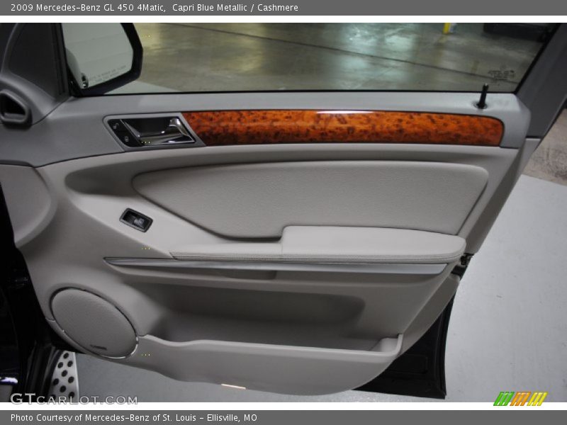 Capri Blue Metallic / Cashmere 2009 Mercedes-Benz GL 450 4Matic