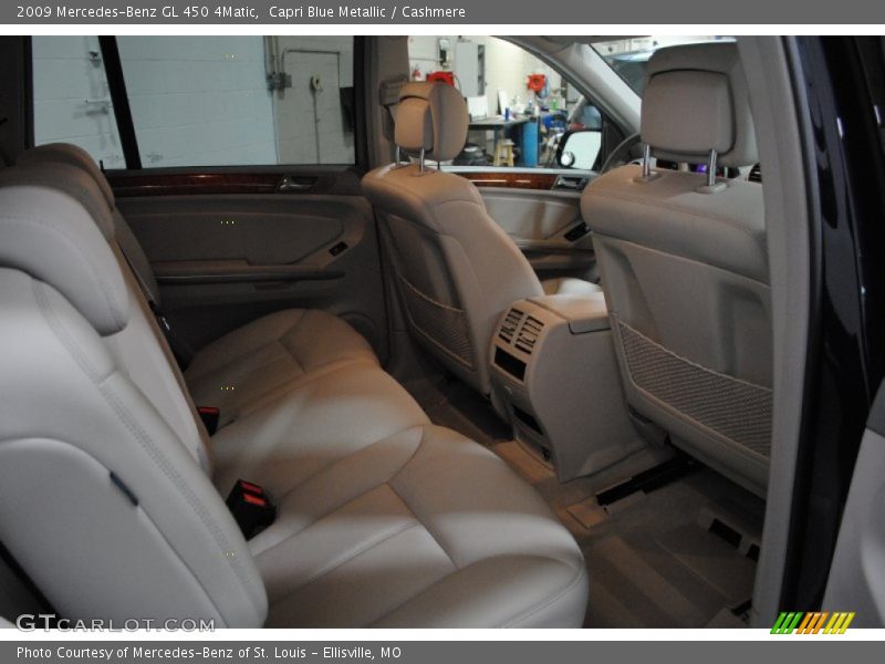 Capri Blue Metallic / Cashmere 2009 Mercedes-Benz GL 450 4Matic