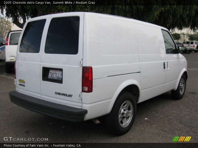 Summit White / Medium Gray 2005 Chevrolet Astro Cargo Van