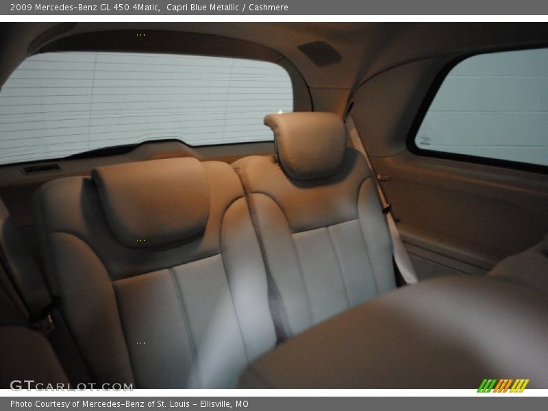 Capri Blue Metallic / Cashmere 2009 Mercedes-Benz GL 450 4Matic