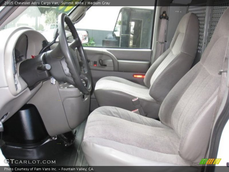 Summit White / Medium Gray 2005 Chevrolet Astro Cargo Van