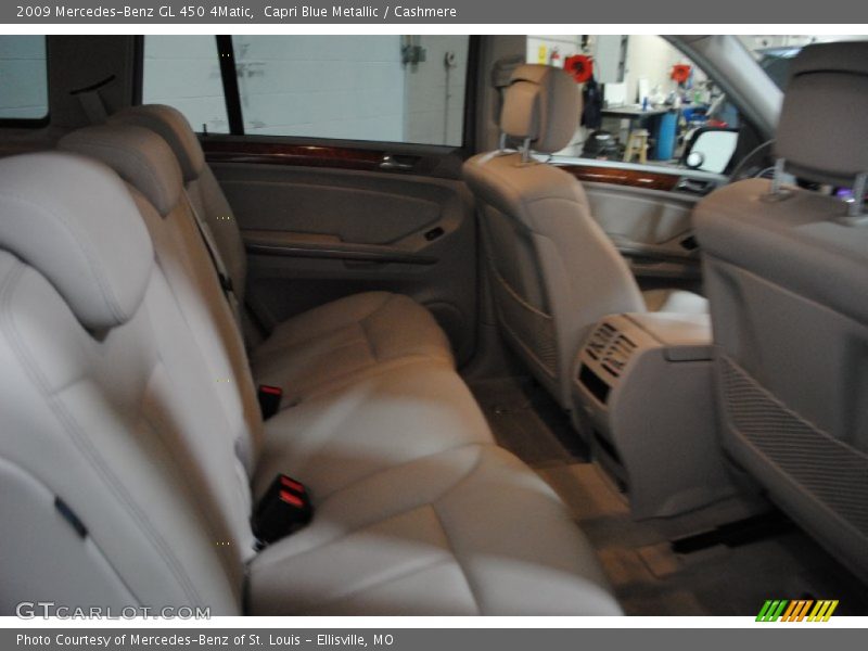 Capri Blue Metallic / Cashmere 2009 Mercedes-Benz GL 450 4Matic