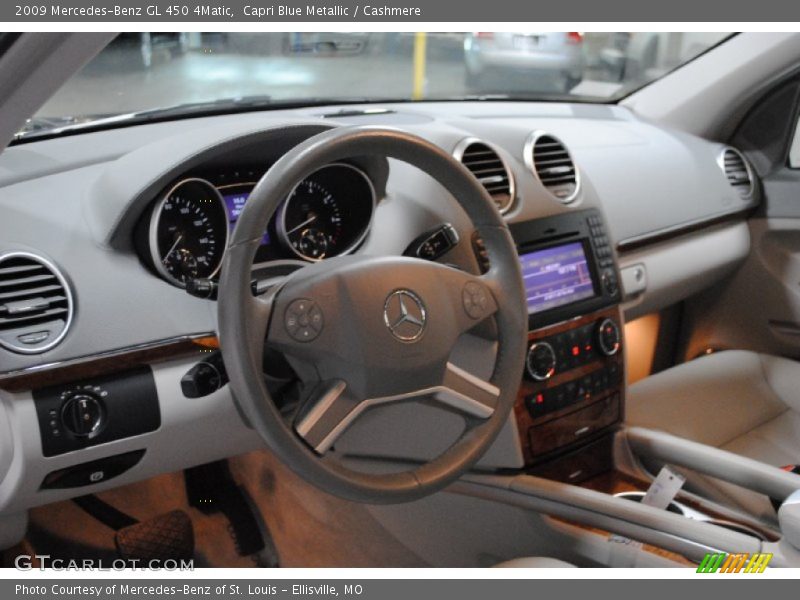 Capri Blue Metallic / Cashmere 2009 Mercedes-Benz GL 450 4Matic