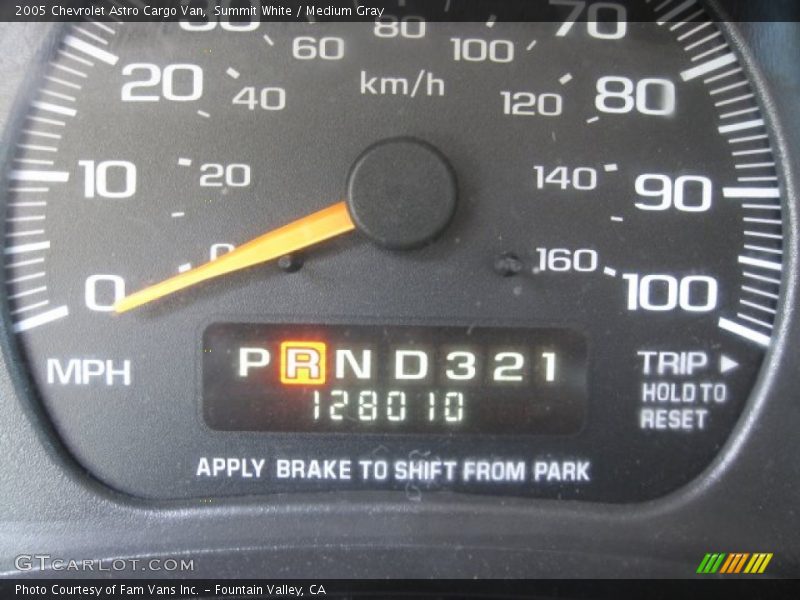 Summit White / Medium Gray 2005 Chevrolet Astro Cargo Van