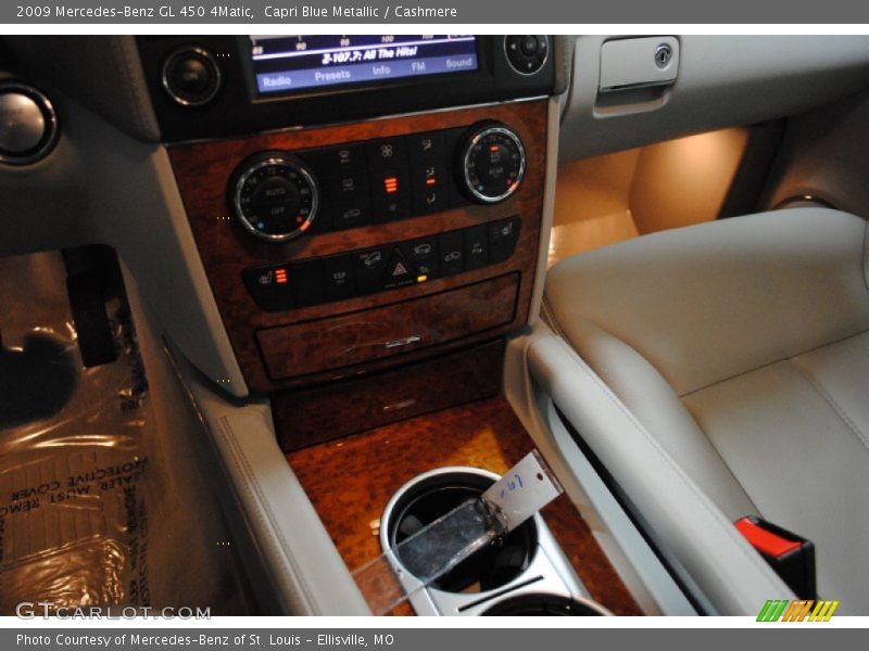 Capri Blue Metallic / Cashmere 2009 Mercedes-Benz GL 450 4Matic