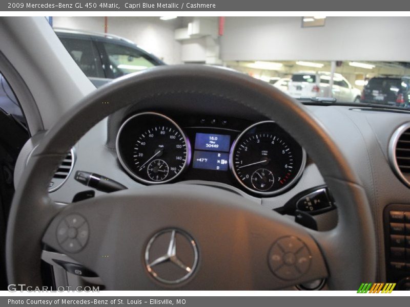 Capri Blue Metallic / Cashmere 2009 Mercedes-Benz GL 450 4Matic