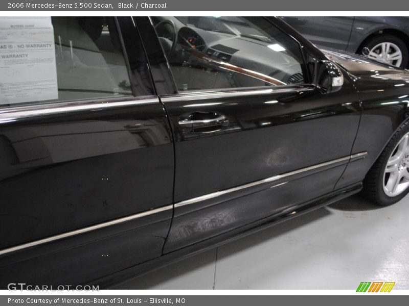 Black / Charcoal 2006 Mercedes-Benz S 500 Sedan