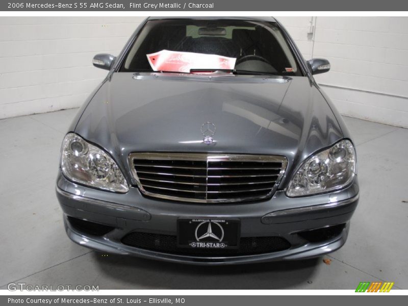 Flint Grey Metallic / Charcoal 2006 Mercedes-Benz S 55 AMG Sedan