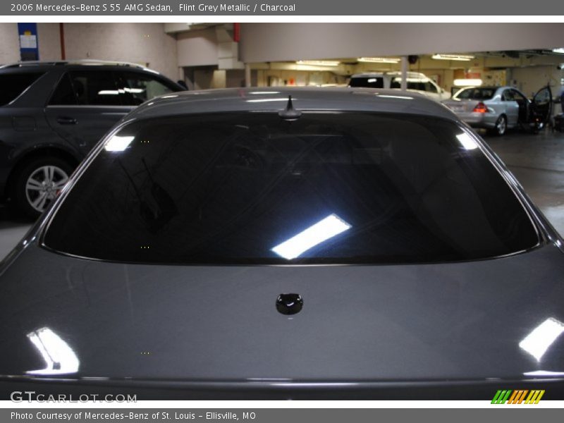 Flint Grey Metallic / Charcoal 2006 Mercedes-Benz S 55 AMG Sedan