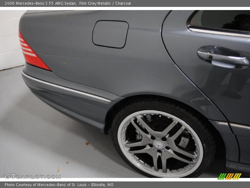 Flint Grey Metallic / Charcoal 2006 Mercedes-Benz S 55 AMG Sedan
