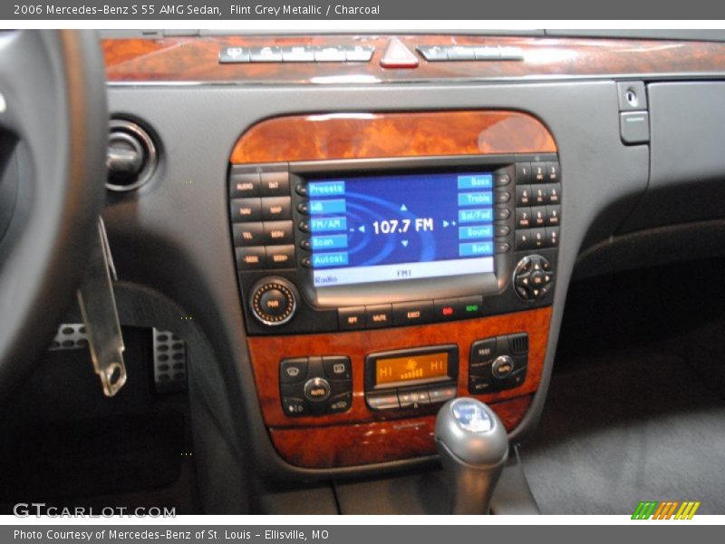 Flint Grey Metallic / Charcoal 2006 Mercedes-Benz S 55 AMG Sedan
