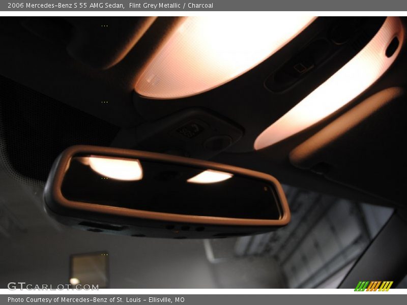 Flint Grey Metallic / Charcoal 2006 Mercedes-Benz S 55 AMG Sedan