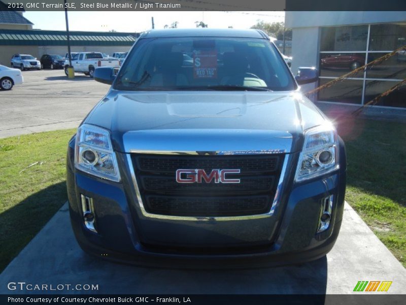 Steel Blue Metallic / Light Titanium 2012 GMC Terrain SLE