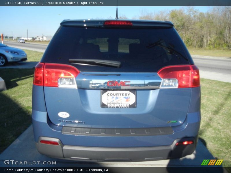 Steel Blue Metallic / Light Titanium 2012 GMC Terrain SLE