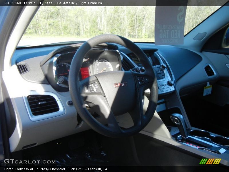 Steel Blue Metallic / Light Titanium 2012 GMC Terrain SLE