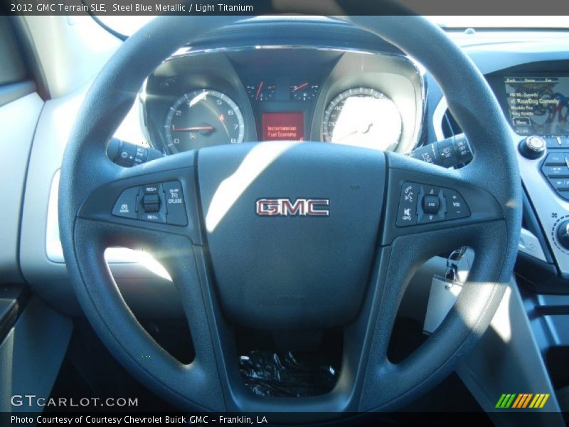 Steel Blue Metallic / Light Titanium 2012 GMC Terrain SLE