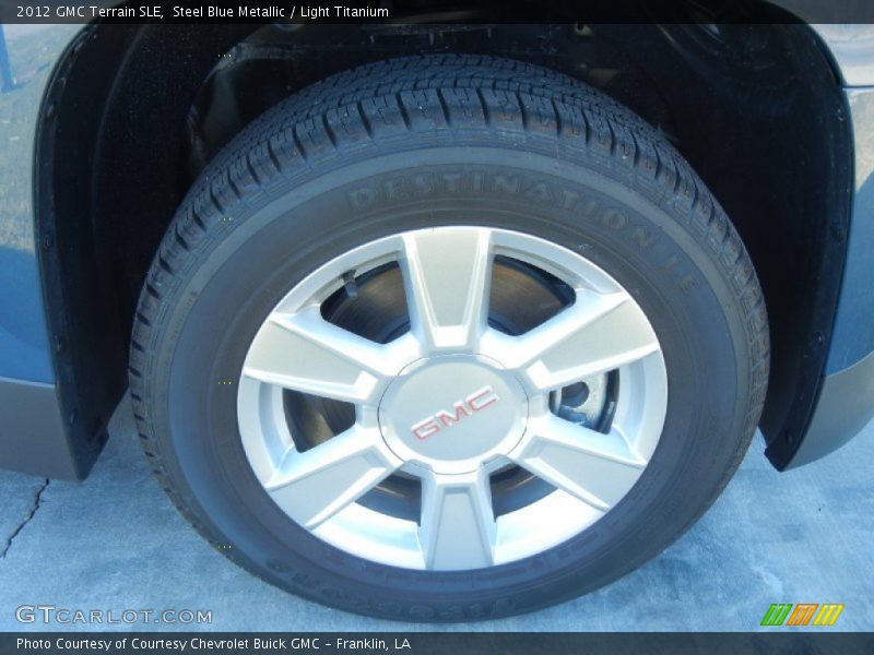 Steel Blue Metallic / Light Titanium 2012 GMC Terrain SLE