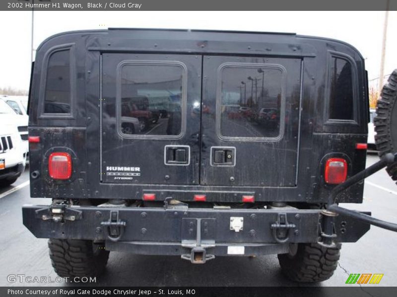 Black / Cloud Gray 2002 Hummer H1 Wagon