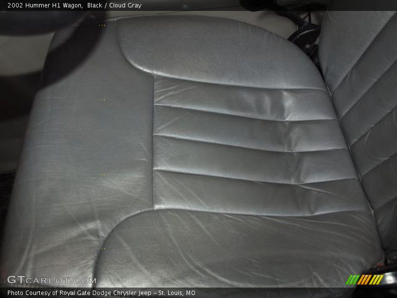  2002 H1 Wagon Cloud Gray Interior