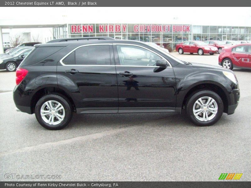 Black / Jet Black 2012 Chevrolet Equinox LT AWD