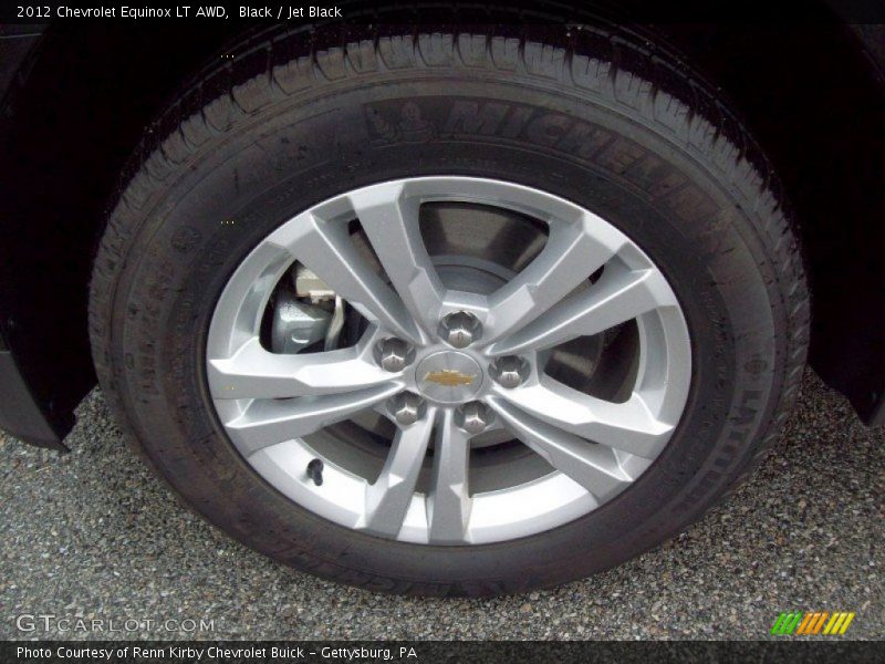 Black / Jet Black 2012 Chevrolet Equinox LT AWD