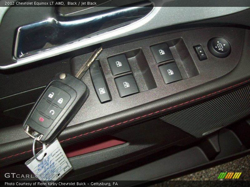 Black / Jet Black 2012 Chevrolet Equinox LT AWD
