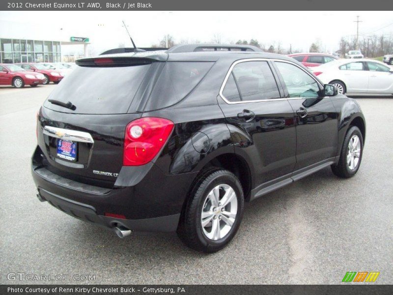 Black / Jet Black 2012 Chevrolet Equinox LT AWD