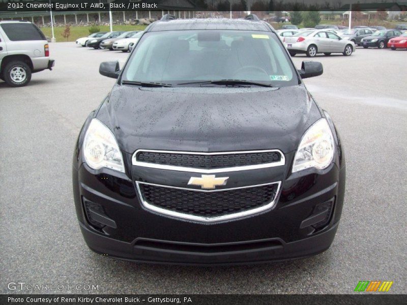 Black / Jet Black 2012 Chevrolet Equinox LT AWD