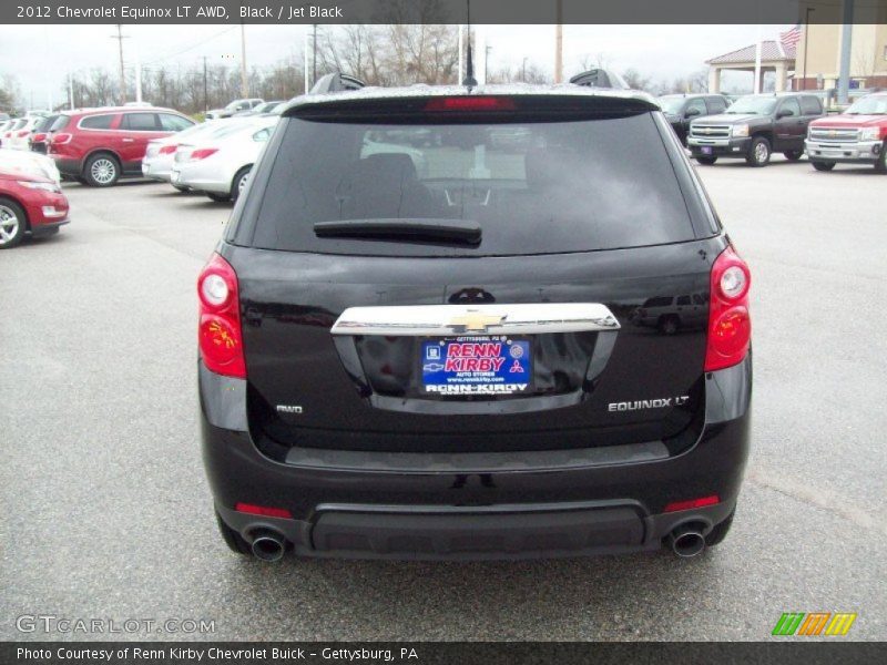 Black / Jet Black 2012 Chevrolet Equinox LT AWD