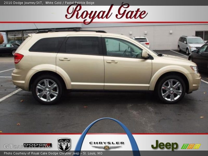 White Gold / Pastel Pebble Beige 2010 Dodge Journey SXT
