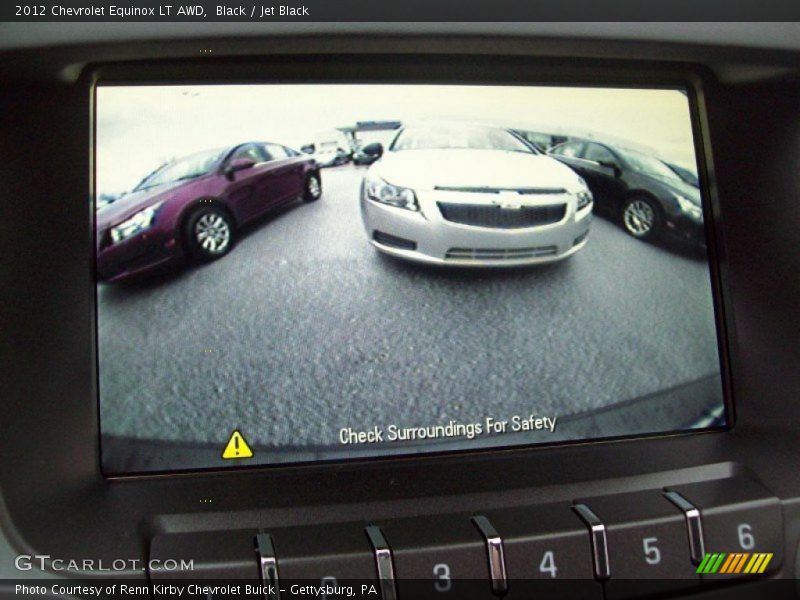 Black / Jet Black 2012 Chevrolet Equinox LT AWD