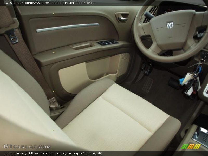 White Gold / Pastel Pebble Beige 2010 Dodge Journey SXT