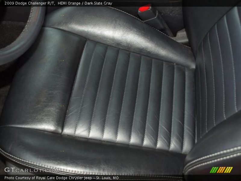 HEMI Orange / Dark Slate Gray 2009 Dodge Challenger R/T