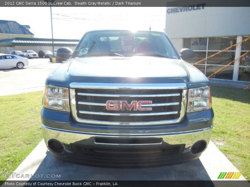 Stealth Gray Metallic / Dark Titanium 2012 GMC Sierra 1500 SL Crew Cab