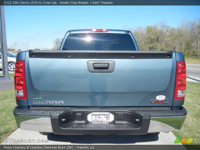 Stealth Gray Metallic / Dark Titanium 2012 GMC Sierra 1500 SL Crew Cab