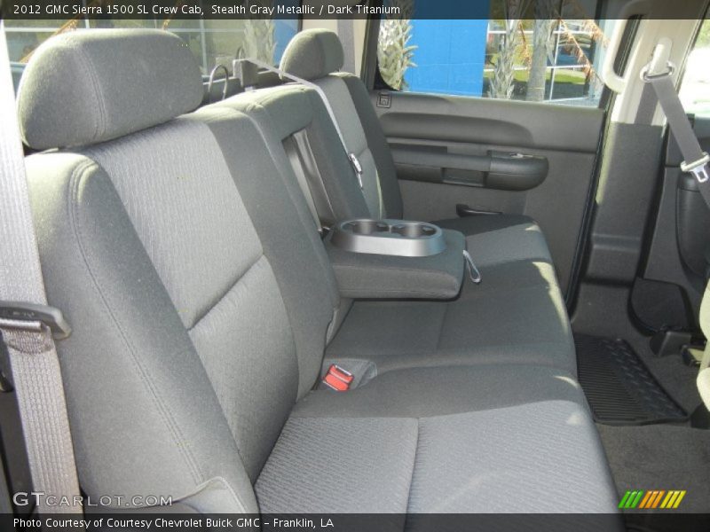 Stealth Gray Metallic / Dark Titanium 2012 GMC Sierra 1500 SL Crew Cab