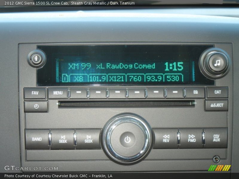 Stealth Gray Metallic / Dark Titanium 2012 GMC Sierra 1500 SL Crew Cab