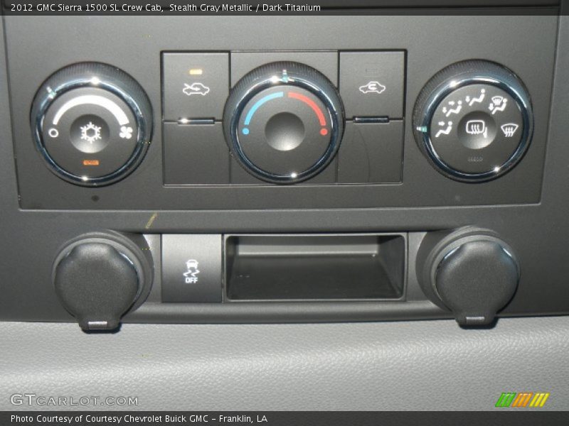 Stealth Gray Metallic / Dark Titanium 2012 GMC Sierra 1500 SL Crew Cab